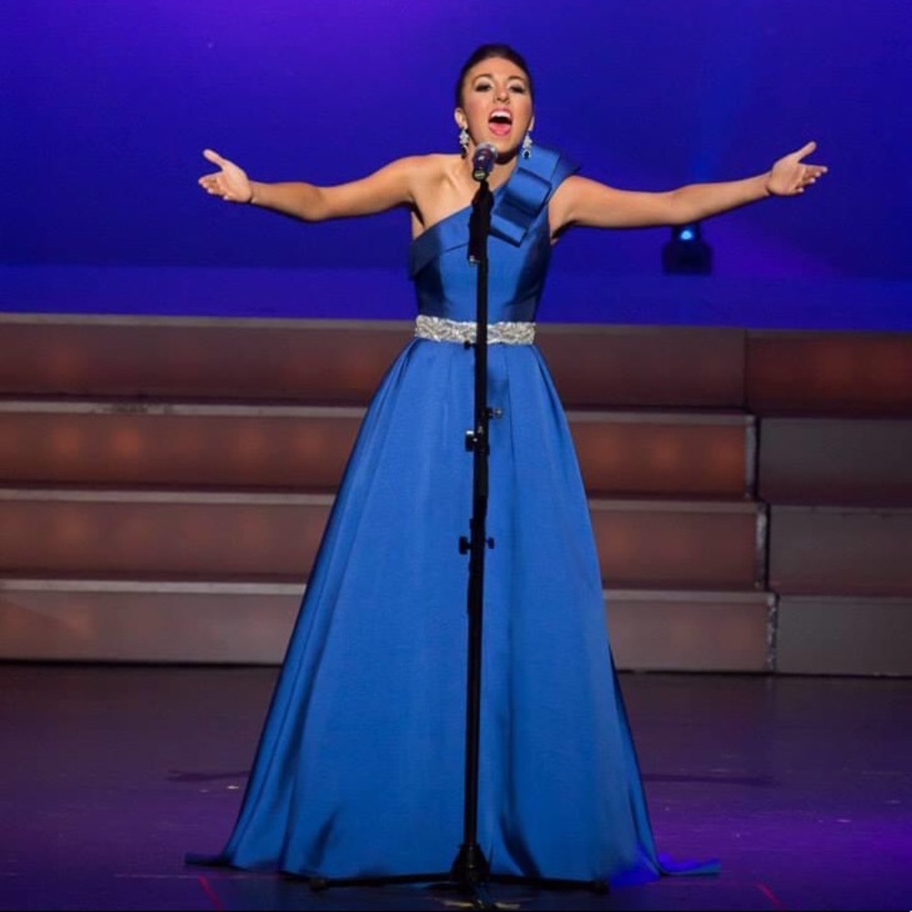 Blue Jovani Pageant/Prom Gown